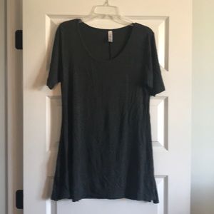 Charcoal Lularoe perfect tee